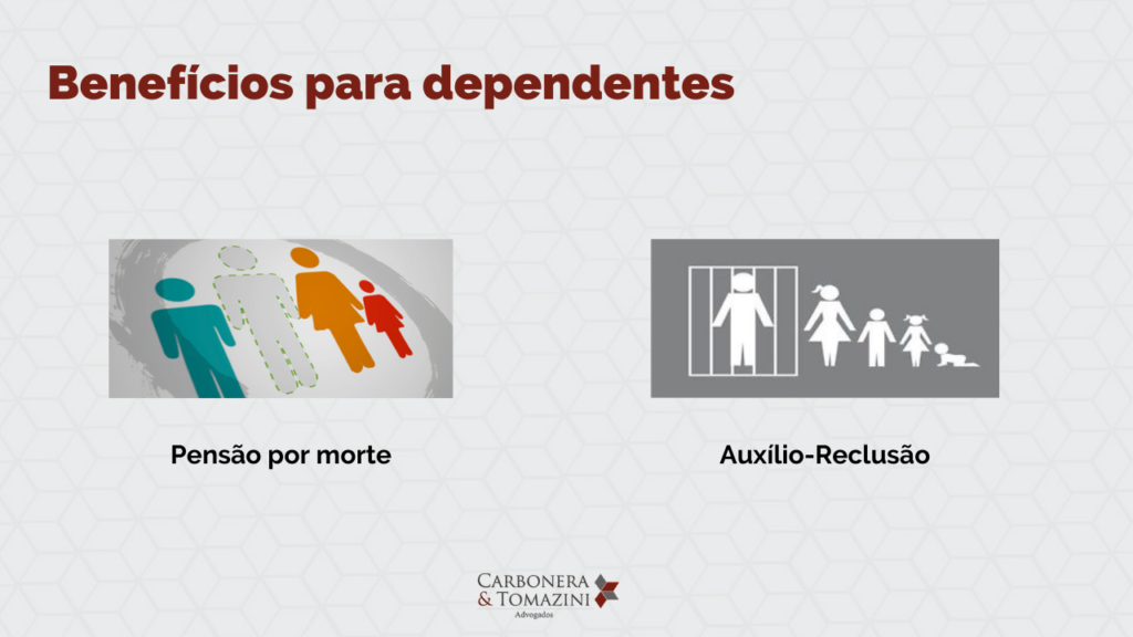 benefícios para dependentes