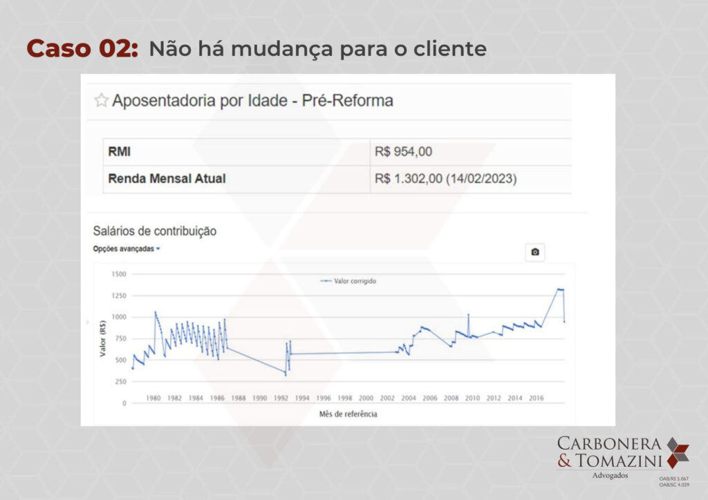 Revisão da Vida Toda caso concreto 02 - Carbonera e Tomazini