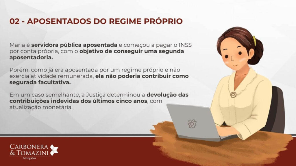 Restituição do INSS - Aposentados do Regime Próprio
